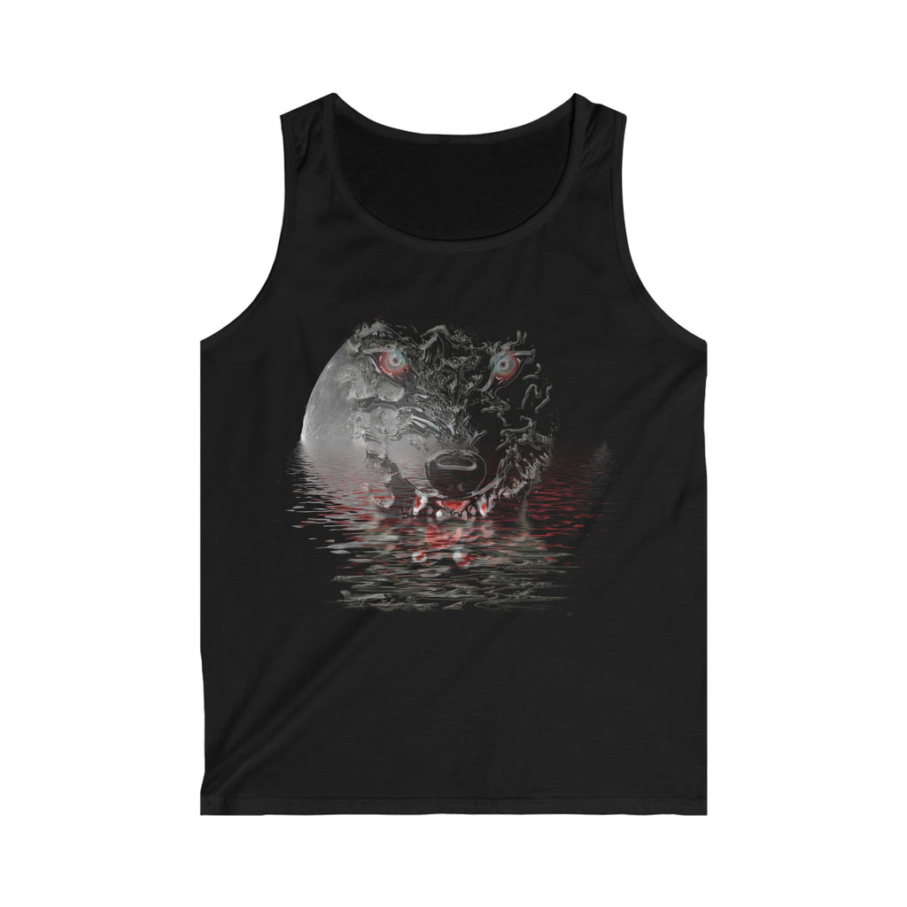 Wolf Moon Men's Softstyle Tank Top