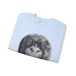 Husky Moon Unisex  Crewneck Sweatshirt
