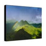 Rainbow Mountain Matte Canvas, Stretched, 1.25"